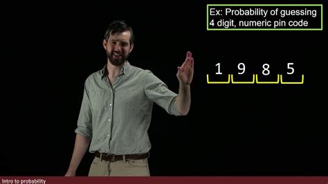 probability of guessing a 4 digit number|probability .